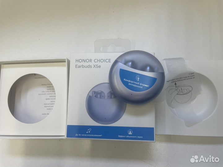 Беспроводные наушники honor earbuds x5e