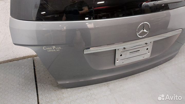 Подсветка номера Mercedes ML W164, 2011