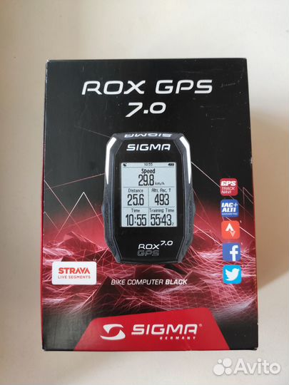 Велокомпьютер Sigma ROX GPS 7.0