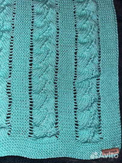 Одеяло вязаное детское