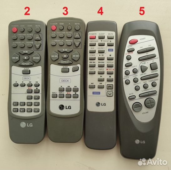 Пульты LG