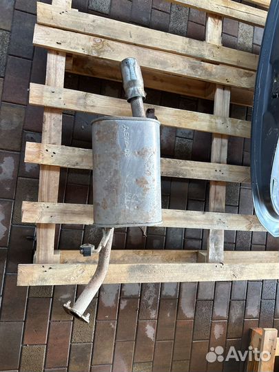 Задняя часть глушителя Mitsubishi Lancer 9