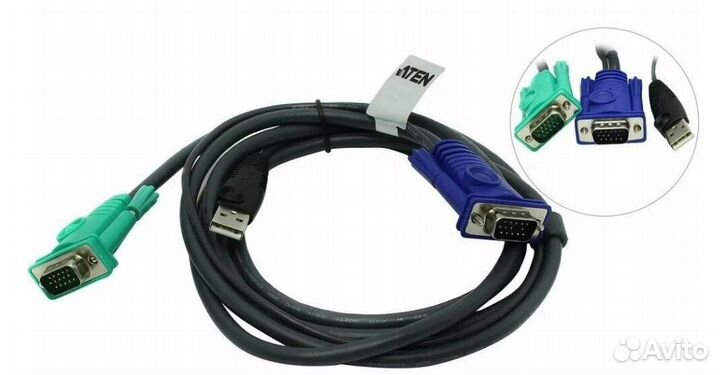 Кабель KVM USB 