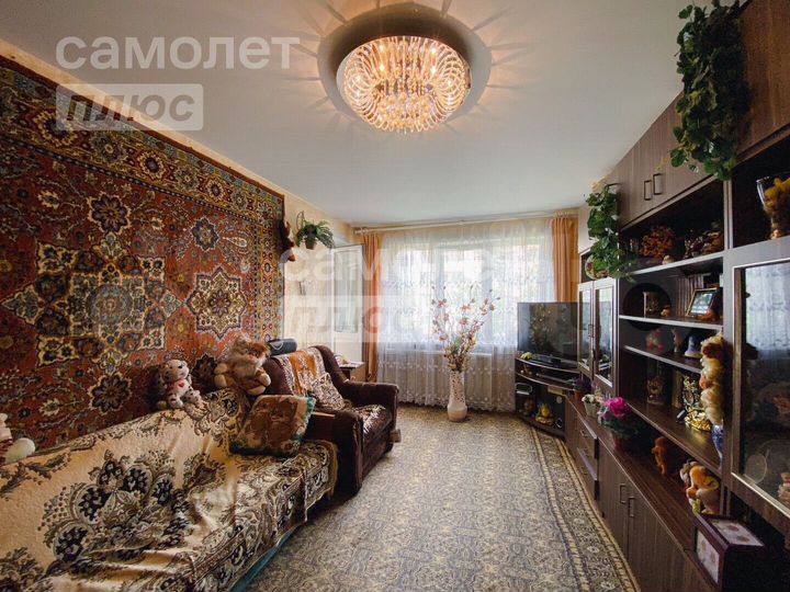 3-к. квартира, 62,4 м², 2/5 эт.