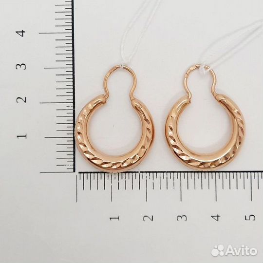 Золотые серьги