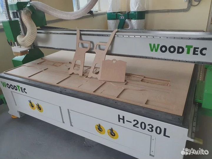 Фрезерный станок с чпу Woodtec 2000х3000 мм