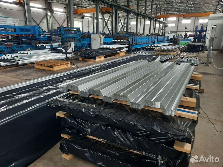 Профлист оцинкованный С-8 он, 1150х2000