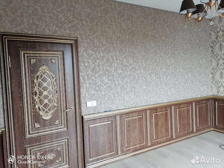 Поклейка обоев