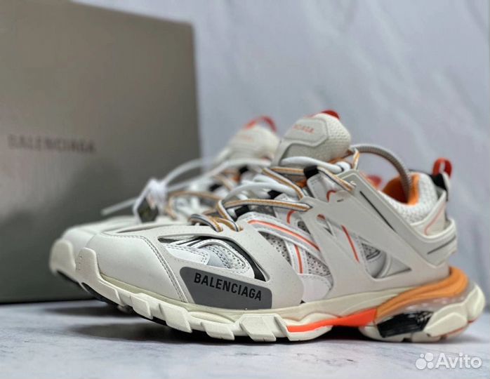 Balenciaga Track White Orange