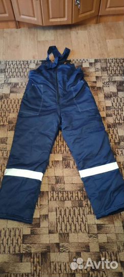 Спецодежда зимняя полукомбинезон 56 - 58