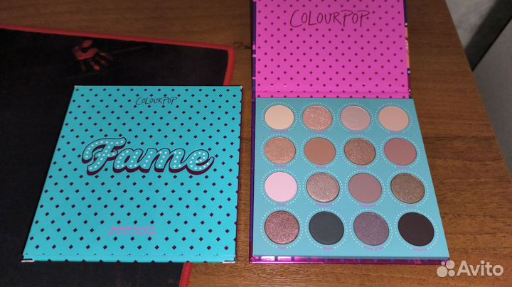 Тени colourpop, mac, lime crime