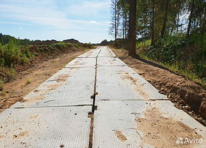 Дорожная плита с доставкой бу
