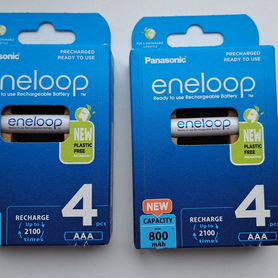 Аккумуляторы Panasonic Eneloop AAA 800mah