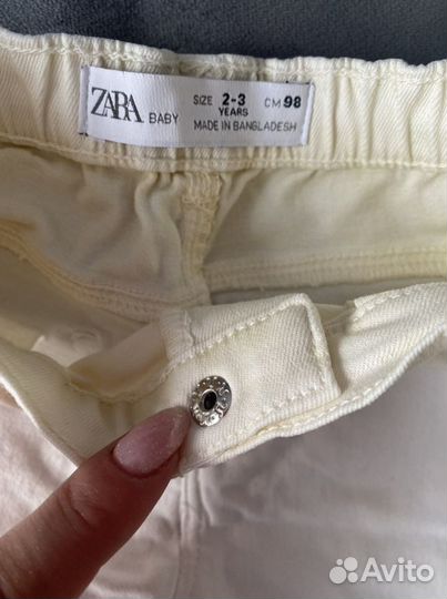 Шорты для девочки zara 98