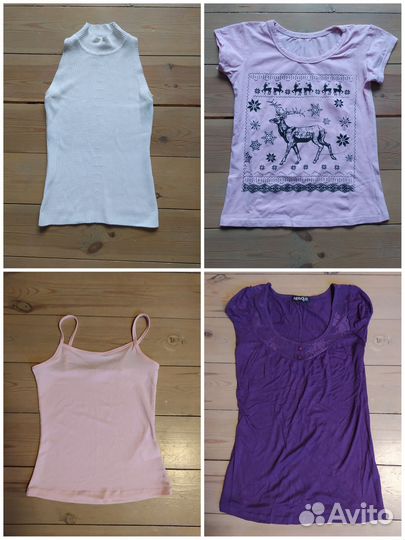 Топ, блузка, футболка, туника женские летние 40-42