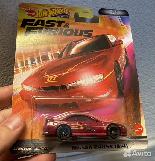 Hot wheels premium fast furious Nissan 240SX (S14)