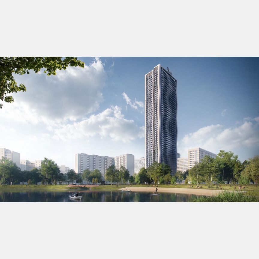 2-к. квартира, 53,6 м², 48/53 эт.