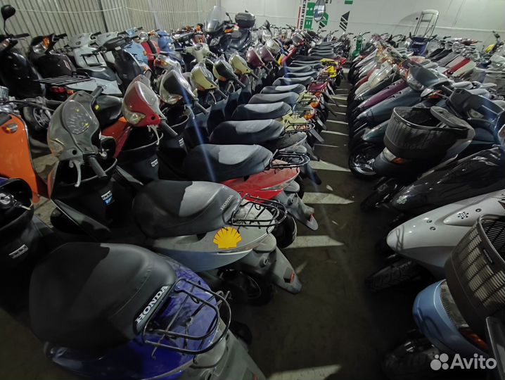 Скутеры 49 куб. см. из Японии. Гарантия