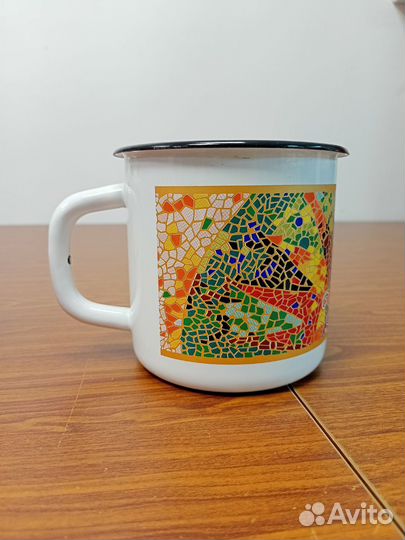 Кружка эмалированная 1 л