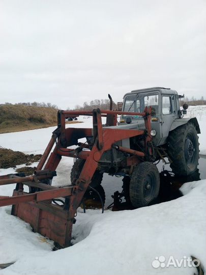 Трактор МТЗ (Беларус) 80.1 с КУН, 1982