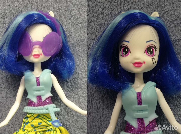 My Little Pony кукла и автомобиль