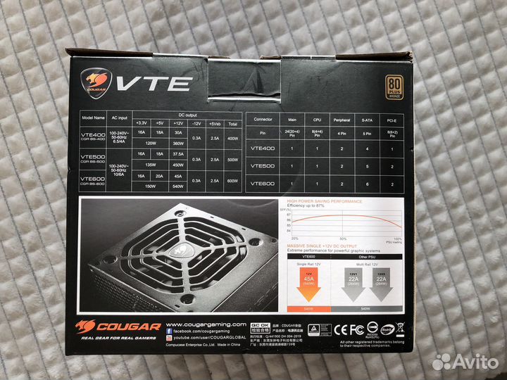 Блок питания для пк 600w