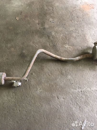 Renault fluence Глушитель