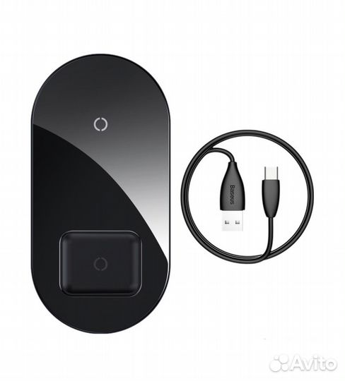 Беспроводное зарядное устройство 2в1