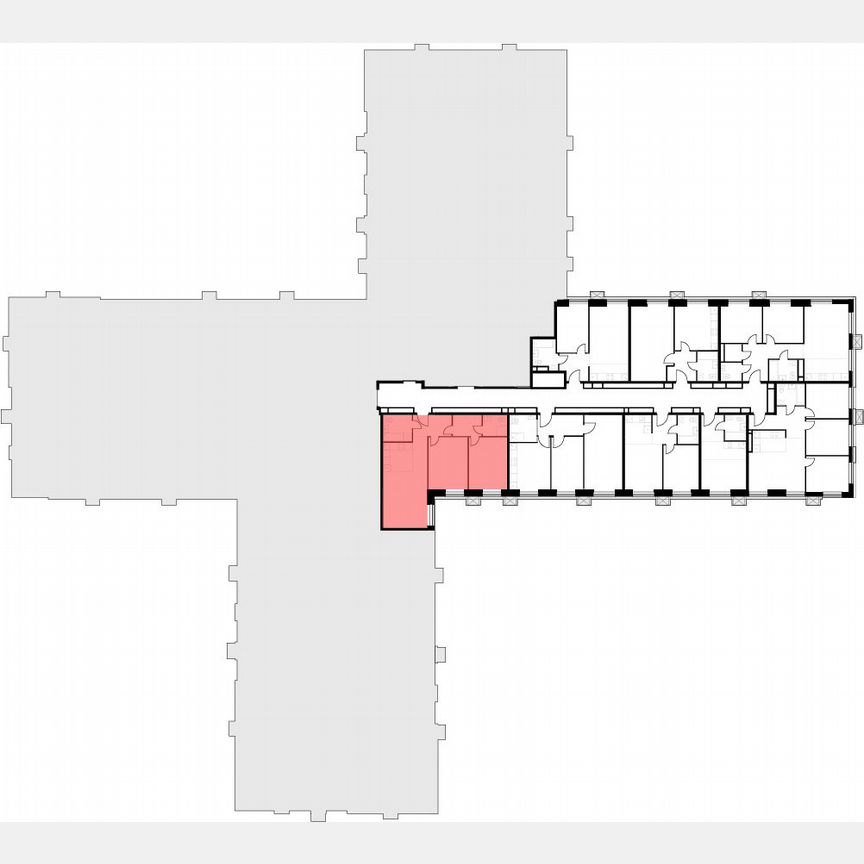 2-к. апартаменты, 73,6 м², 13/30 эт.