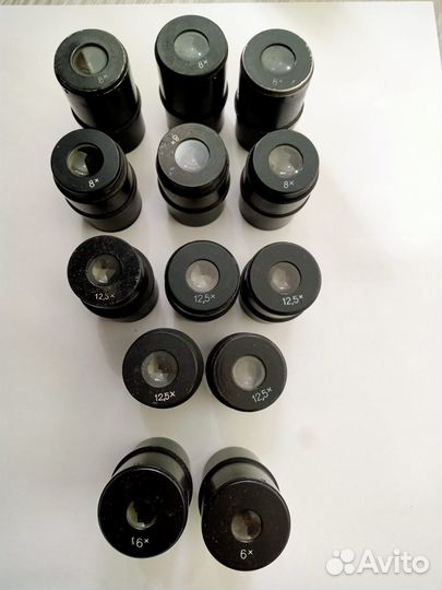 Окуляры для микроскопа мбс-1, 2
