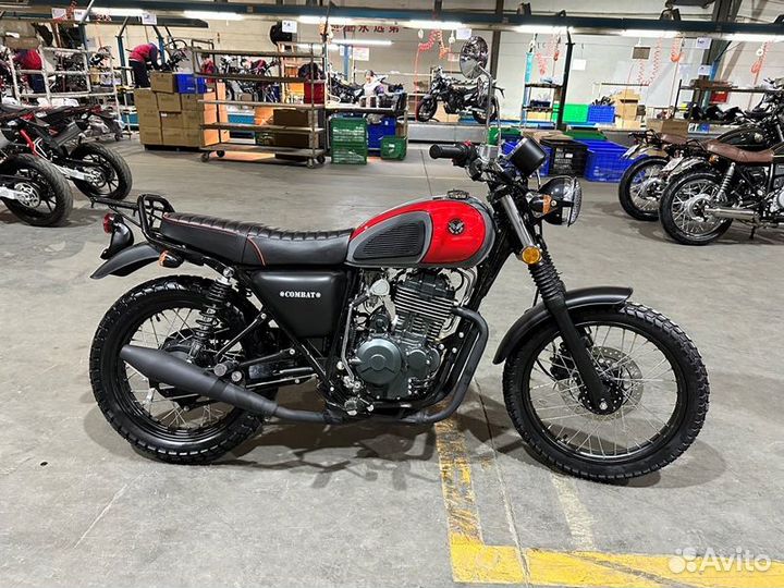 Мотоцикл combat scrambler 400
