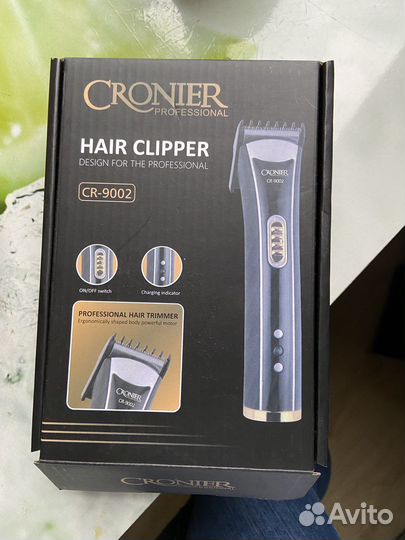 Машинка для стрижки cronier новая