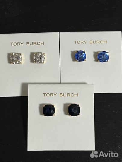 Пусеты Tory Burch