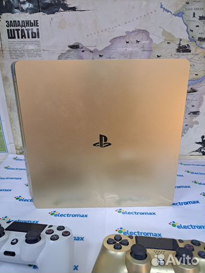 PS4 Slim 1tb прошитая