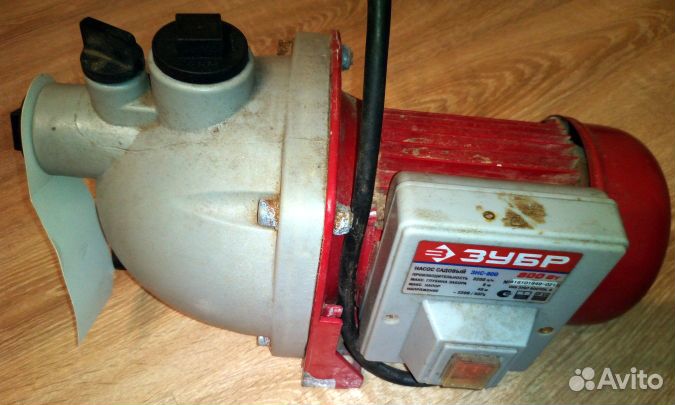 Насос самовсасывающий зубр знс-800 нерабочий