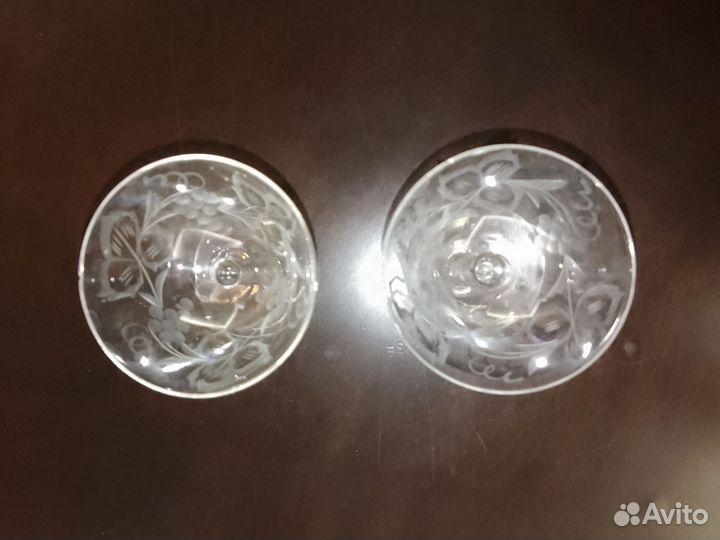 Винтажные рюмки