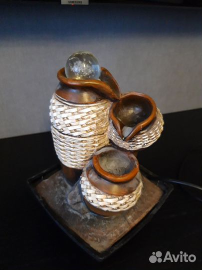 Водопад декеративный с подсветкой