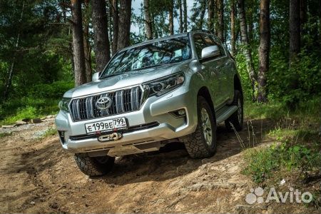 Площадка под лебёдку Toyota Land Cruiser Prado 150