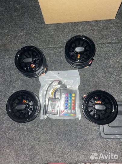 Дефлекторы в стиле AMG с подсветкой