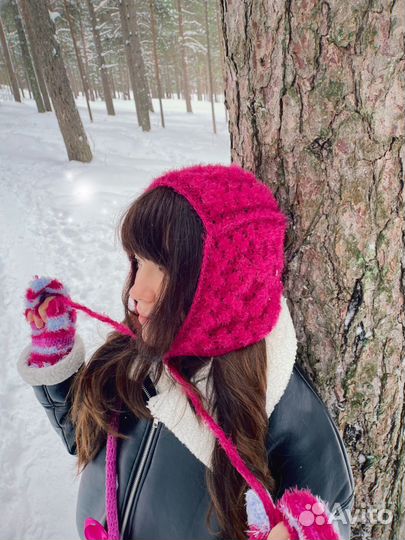 Чепчик вязаный