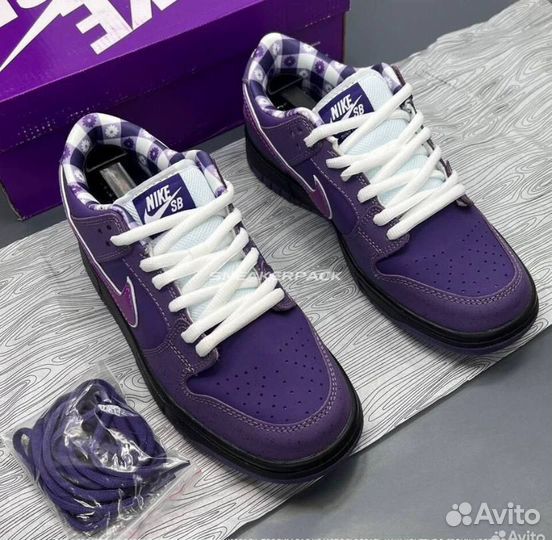 Nike Concepts x Dunk Low SB 'Purple Lobster'