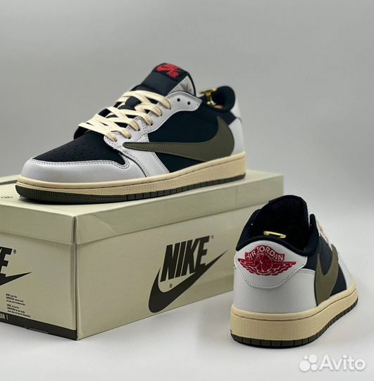 Nike Air Jordan 1 Low Travis Scott Премиум