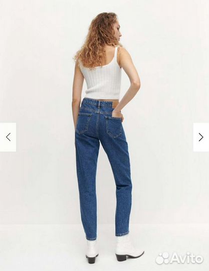 Джинсы Mom reserved 34