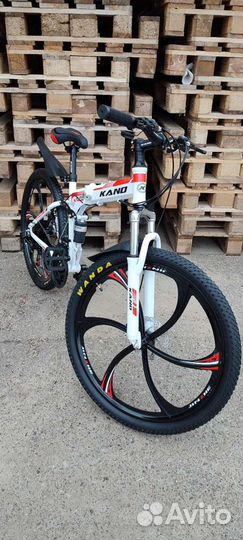 Велосипед складной на литых дисках