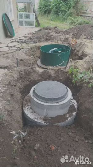 Септик для частного дома под ключ, монтаж