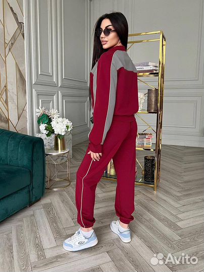 Костюм спорт шик, 3 цвета. Корея