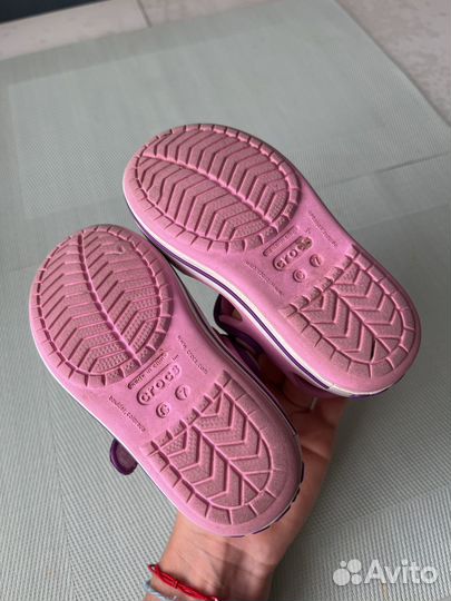Crocs c7 босоножки сандали детские