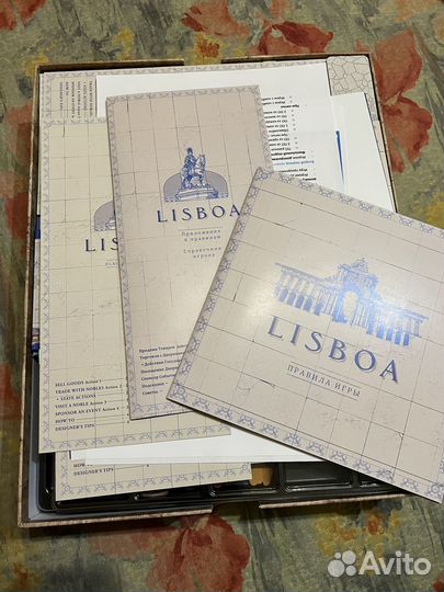 Настольная игра Лиссабон Lisboa