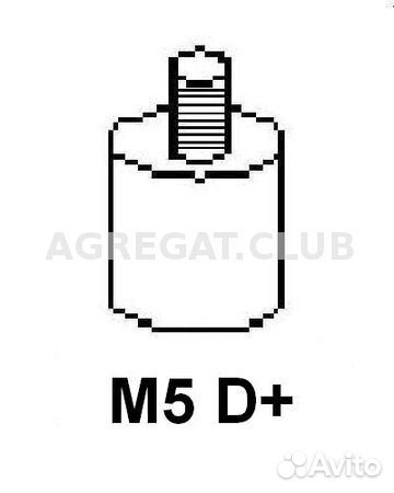 Генератор оригинальный восстановленный Motorherz A