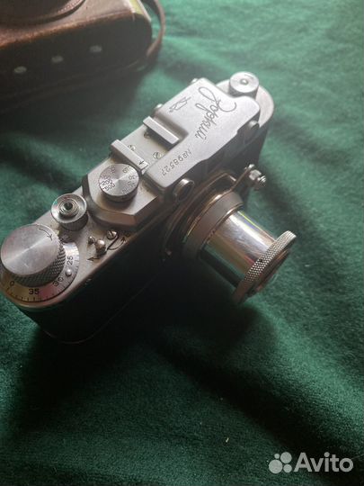 Плёночный фотоаппарат зоркий 1952 СССР ретро